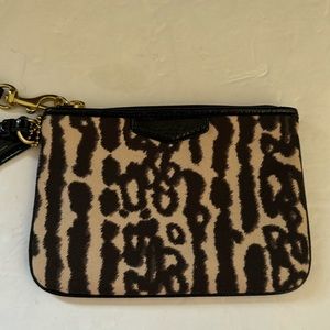 Vintage Coach wristlet